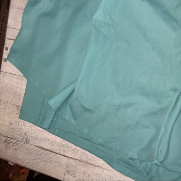 Old Navy Womens Extra High-Waisted PowerSoft Pleated Sage Green Skort Size 4X - Picture 2 of 13